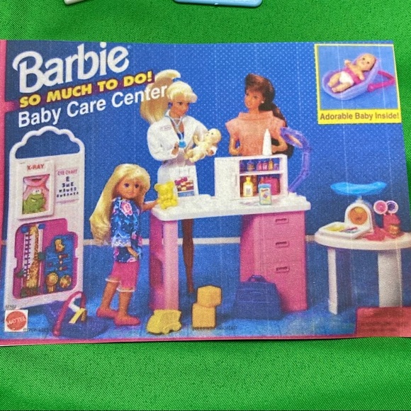 ‘94 Barbie Baby Care Center So Much to Do play set - Picture 14 of 16